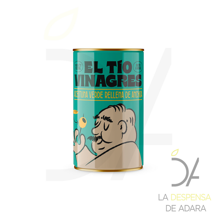 Olives Farcies Aux Anchois 130grs