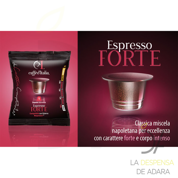 Cápsulas compatible Nespresso | Forte