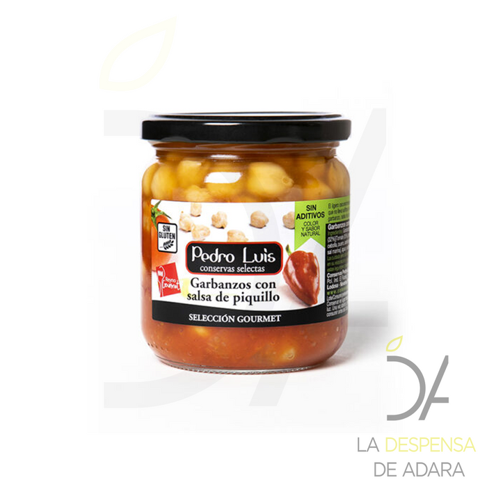 Chickpea with Piquillo Sauce 345grs -Pedro Luis- 