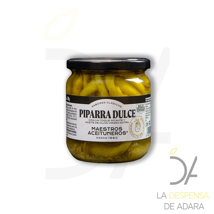 Piparras Dulces con Aceite de Oliva