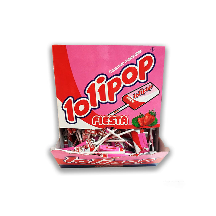 Lolipop Strawberry Flavor 100 units - Party -